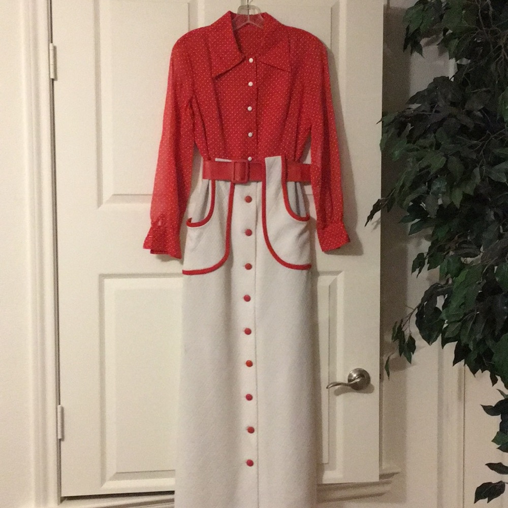 Vintage one piece dress!